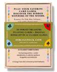 Woodland Treasures Playing Cards