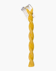 Twisted Hand Dipped Beeswax Taper Candle