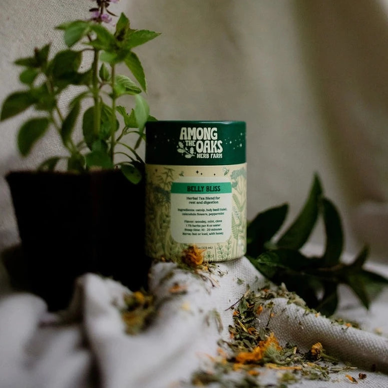 Belly Bliss Tea with 100% Farm Grown Herbs – Forage Folk
