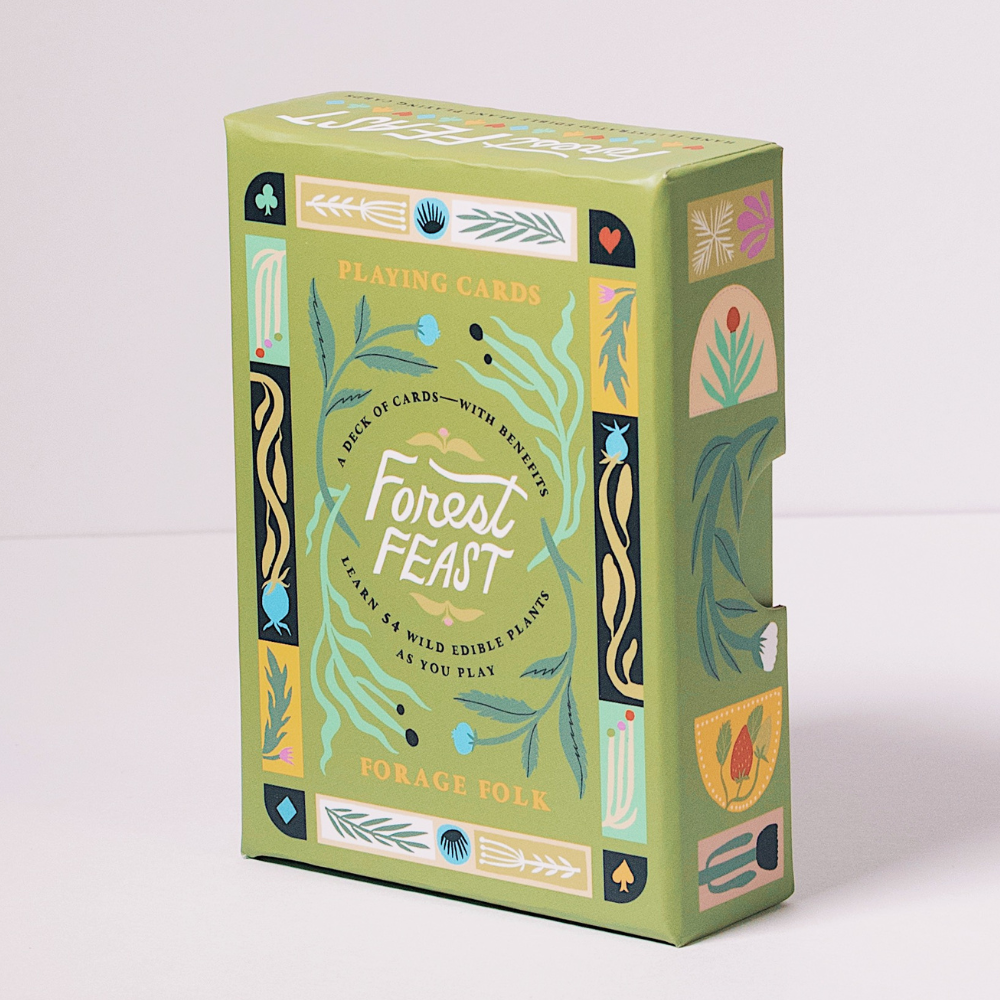 Playing card box of Forest Feast forage game