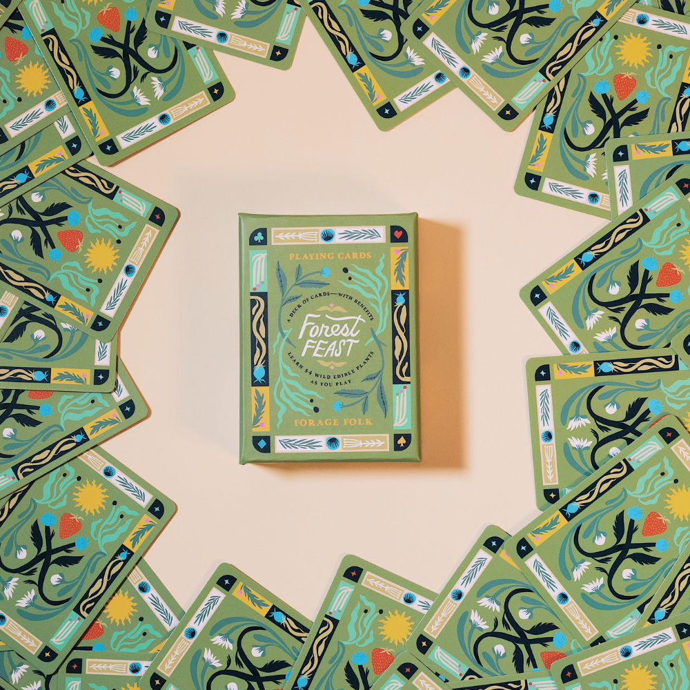 SOLOMAGIA Mazzo di Carte Forbidden Forest Playing Cards SOLOMAGIA Mazzo di Carte Forbidden Forest Playing Cards