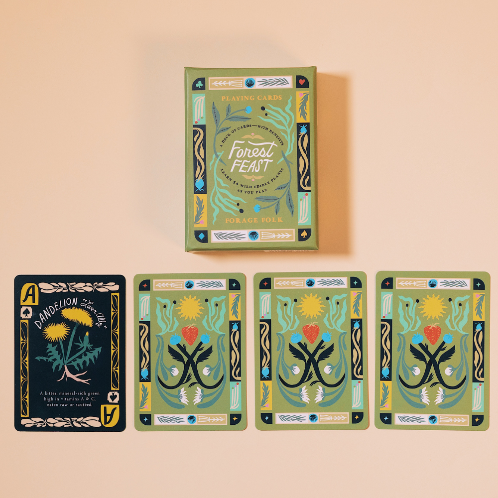 Forest Feast deck playing card game