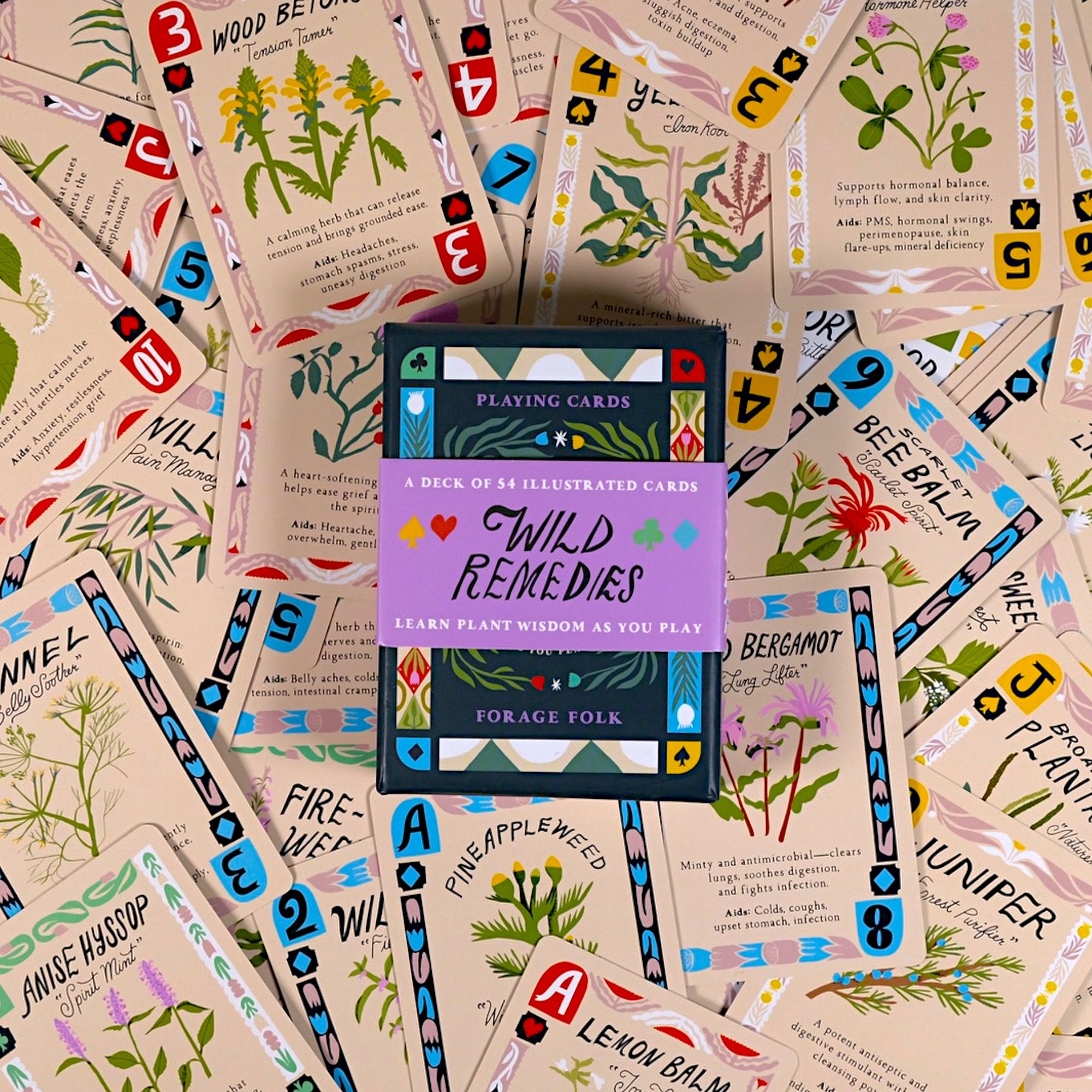Wild Remedies Playing Cards