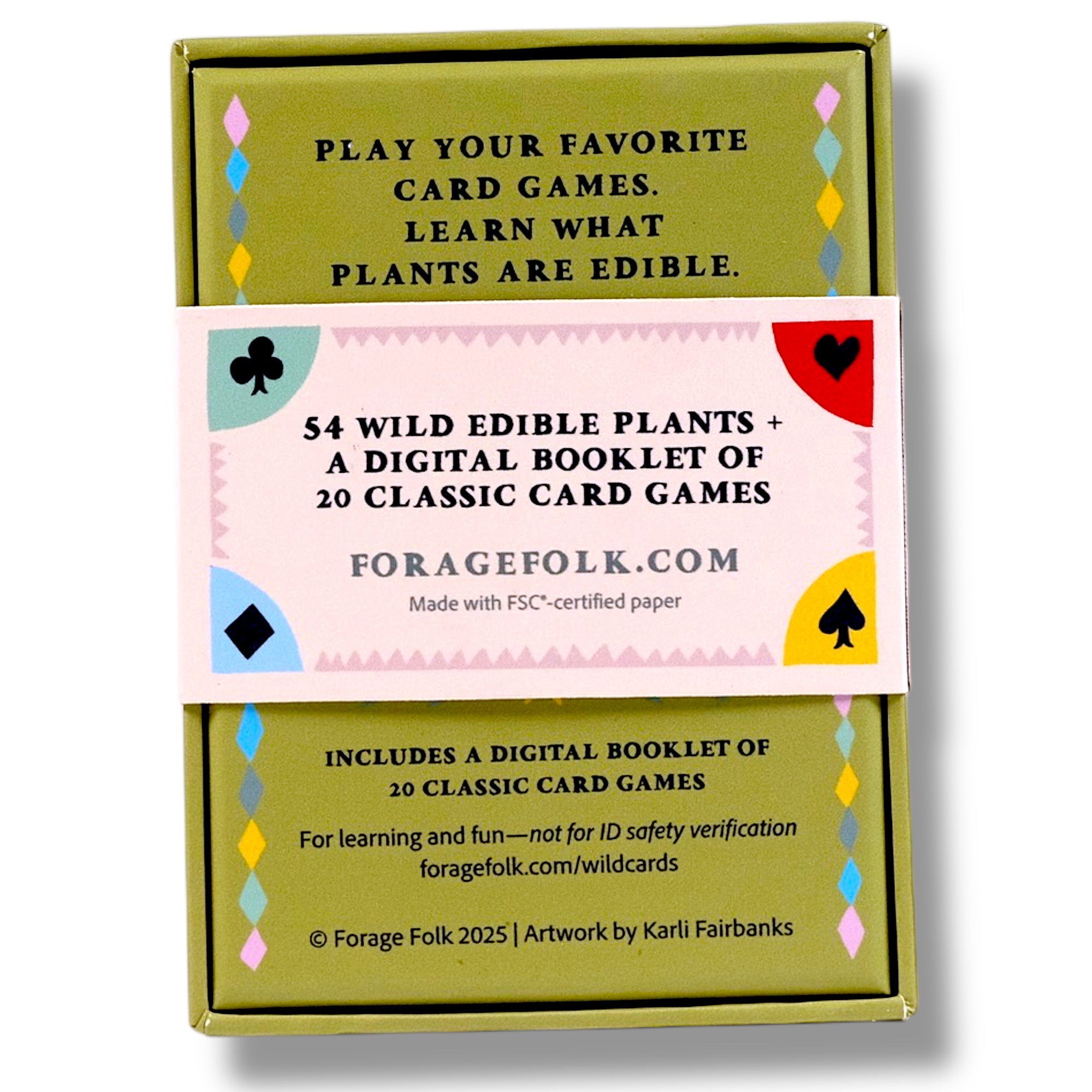 Forest Feast Playing Cards