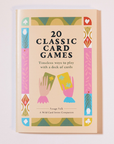 Booklet of 20 Classic Cards games for family play