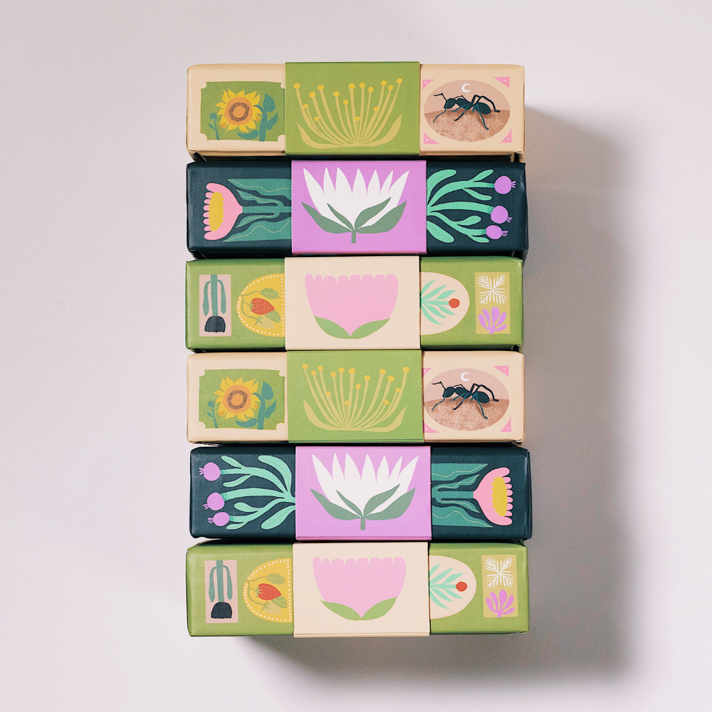 Stack of colorful wild card series playing card decks