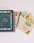 Wild Remedies family card game with botanical design