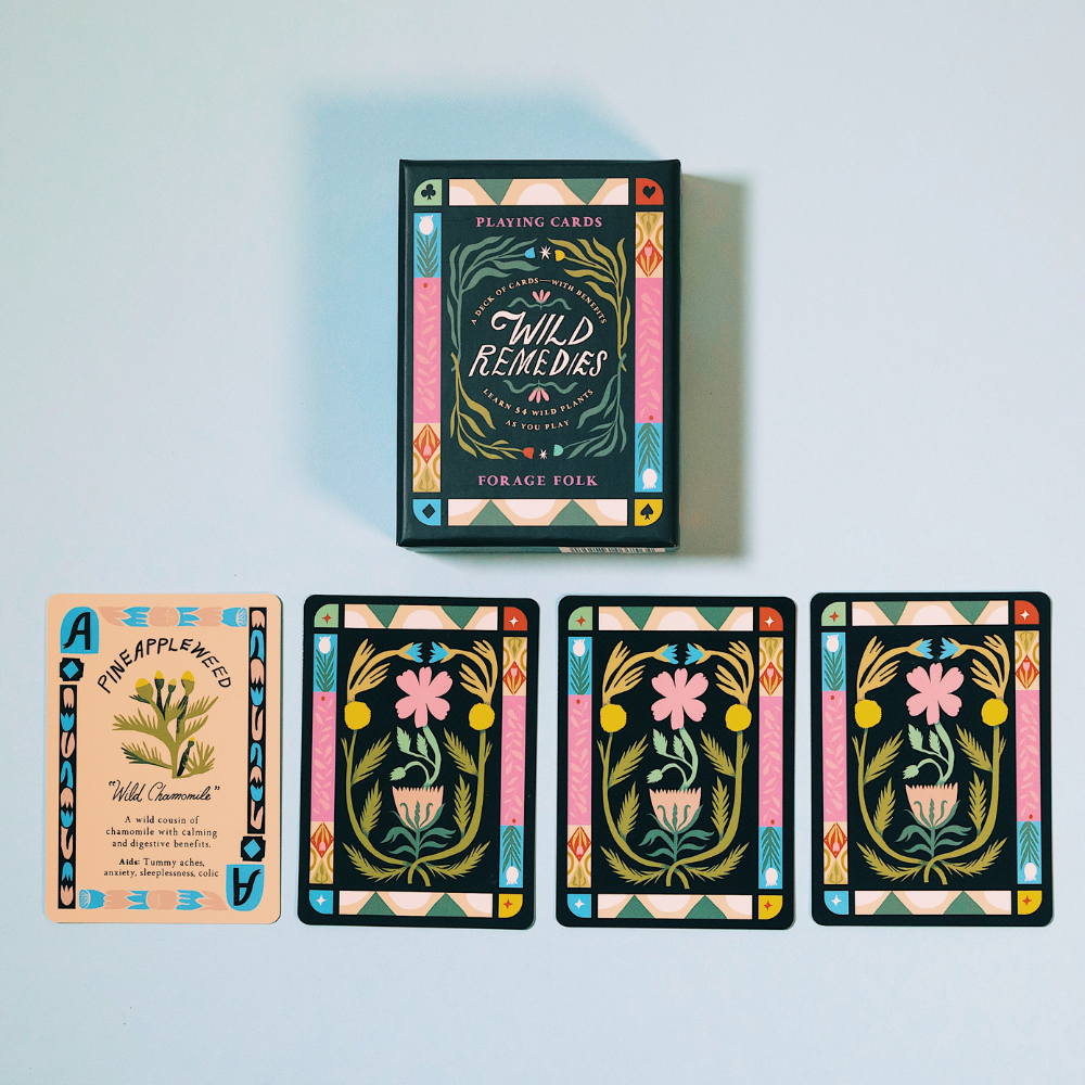 Wild Remedies family playing card gift box