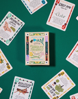 Woodland Treasures family card game with forest wonders information