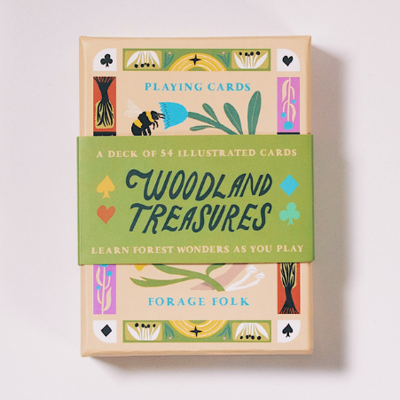 Woodland Treasures Playing Card Box