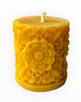 buzz in the hills mandala candle