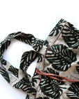 Large Organic Cotton Blockprinted Bag - Jungle