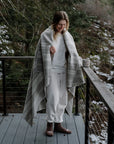 Heritage Mohair & Merino Throw — 100% Natural Luxury