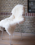 Dutch Texel Sheepskin Rug in Natural White