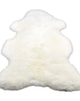 Dutch Texel Sheepskin Rug in Natural White